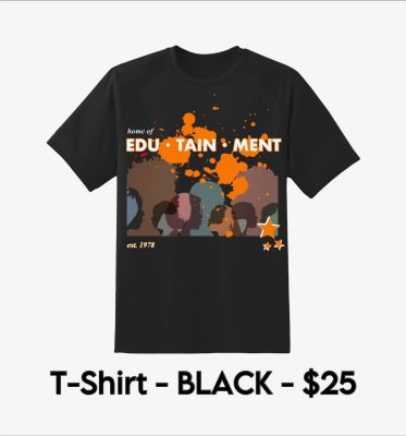 Black t-shirt merchandise