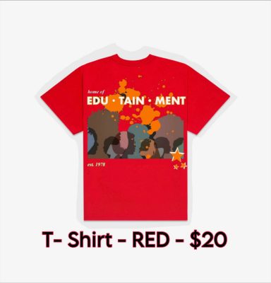 Red t-shirt merchandise